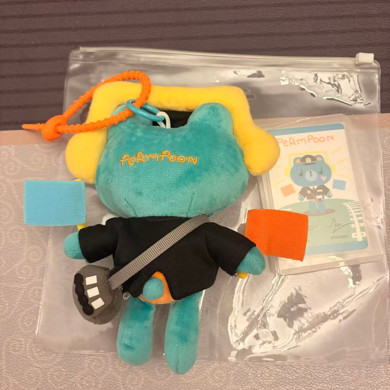GMMTV-PONDPHUWIN PERMPOON STATION MASTER DOLL KEYCHAIN