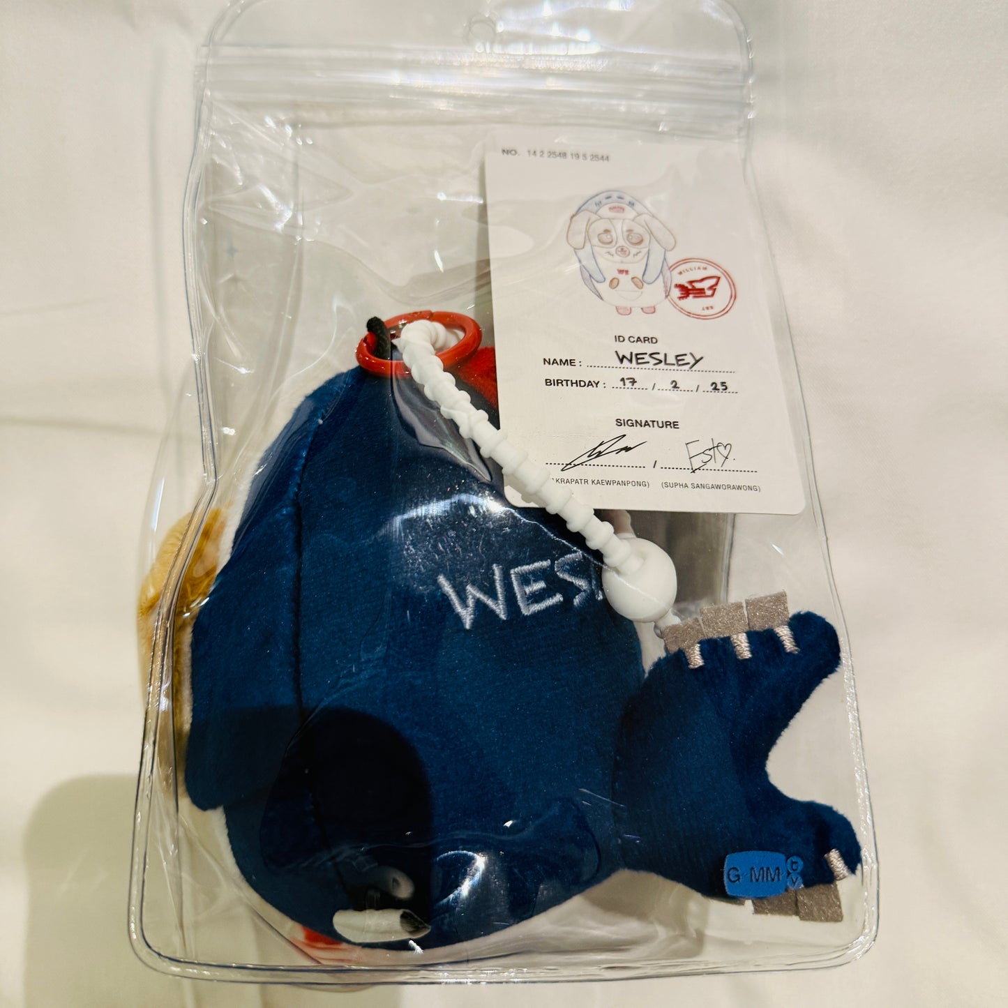 GMMTV-WilliamEst Wesley Doll keychain V1