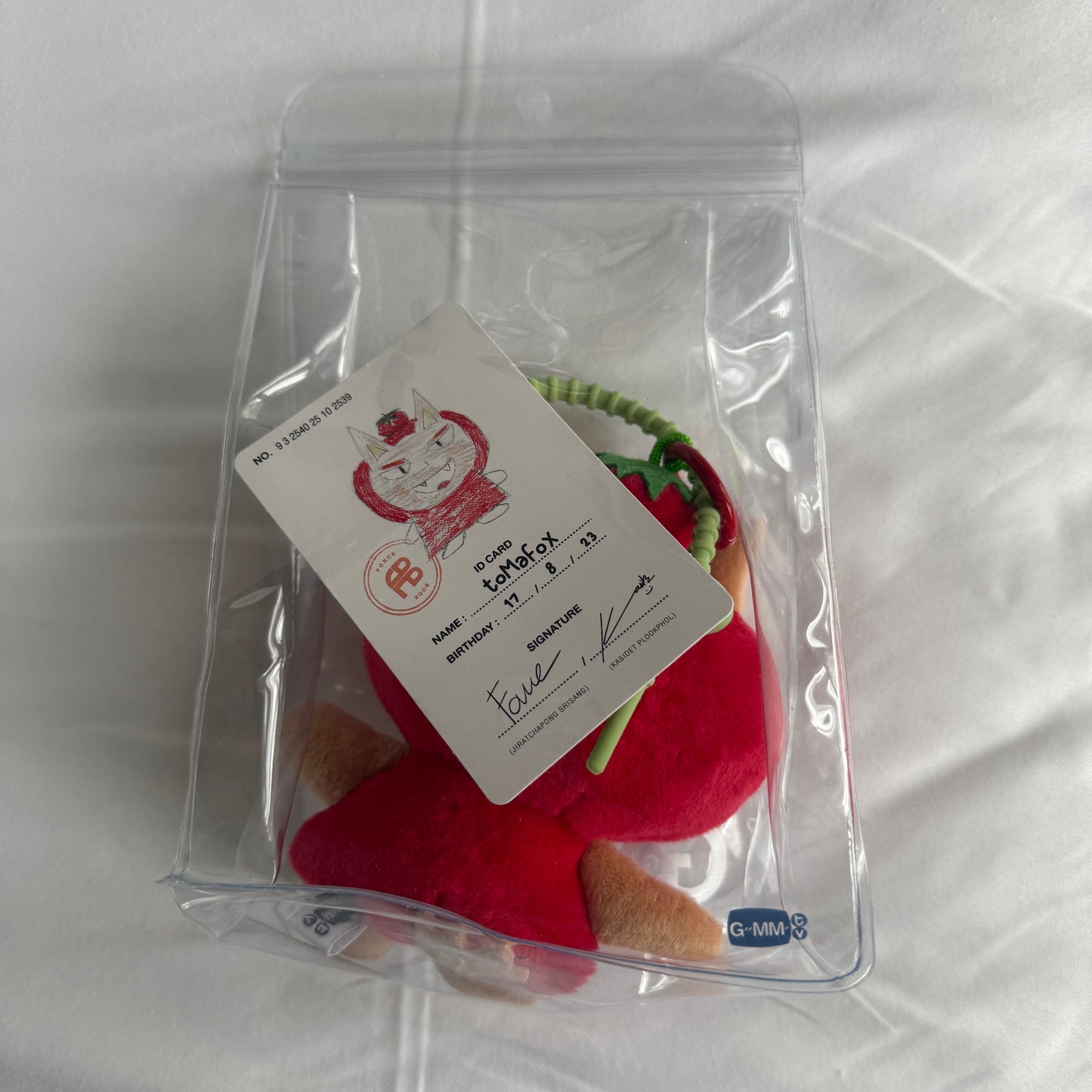 GMMTV ForceBook Tomafox Doll Keychain V1