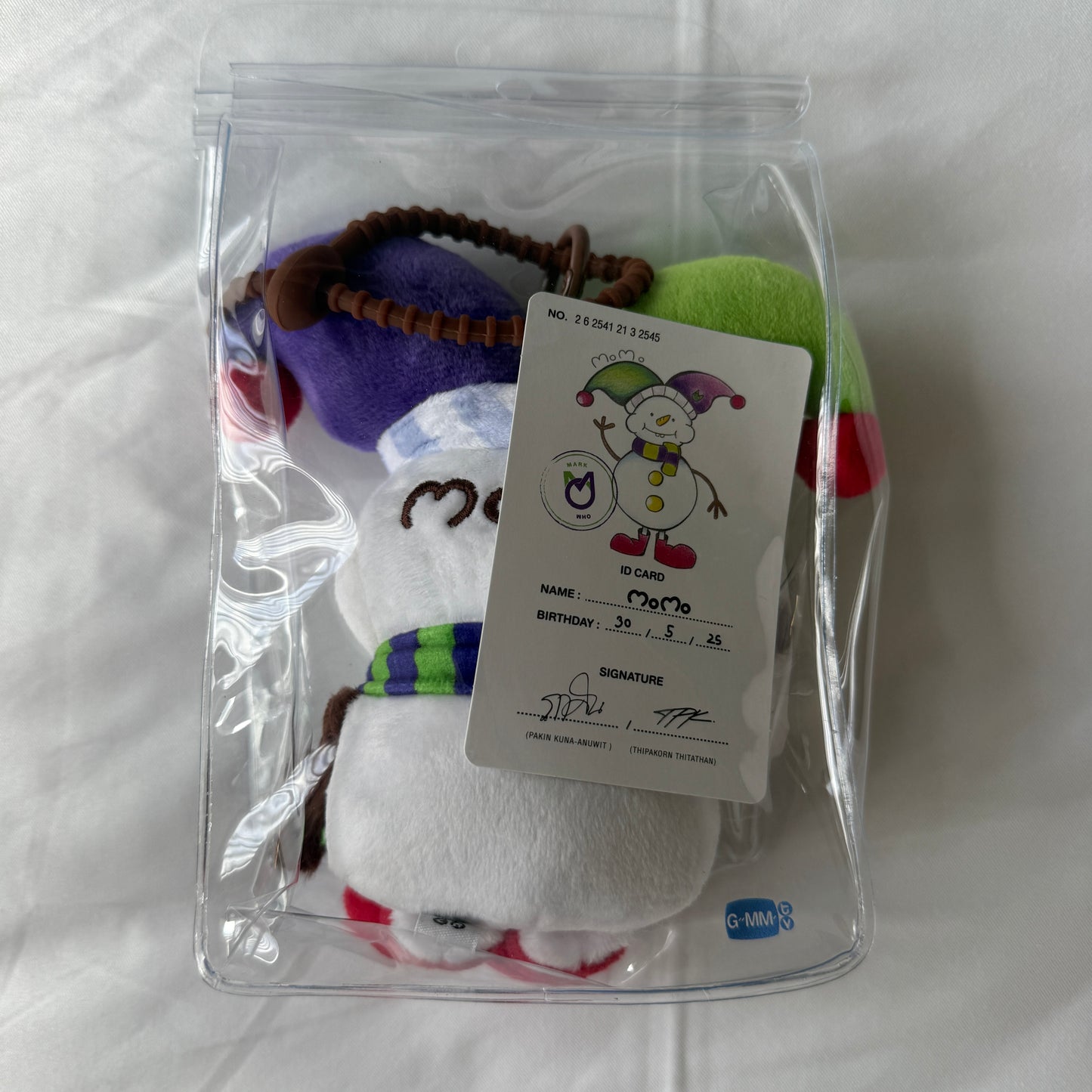 GMMTV MarkOhm Momo Doll Keychain V1