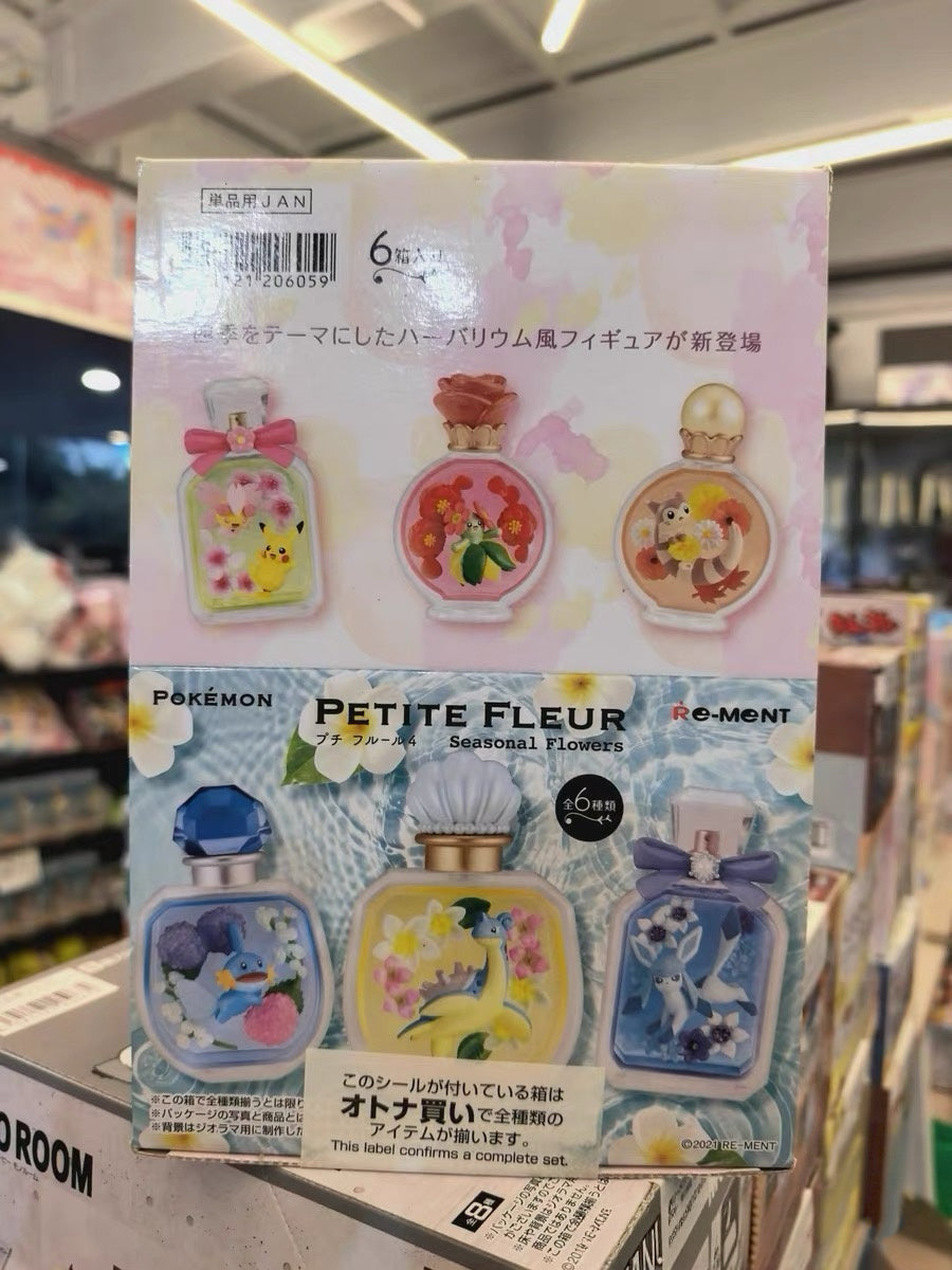Re-Ment Rement Pokemon PETITE FLEUR Seasonal Flowers Full Set Vol.4