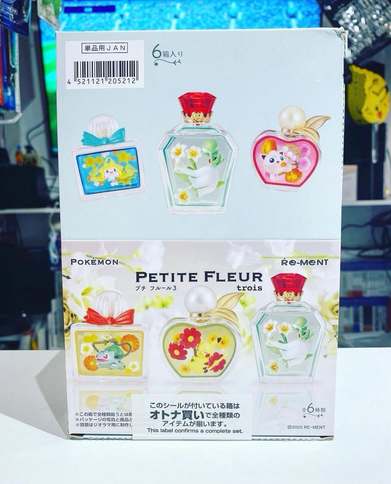 Re-Ment Rement Pokemon PETITE FLEUR Trois Full Set Vol.3