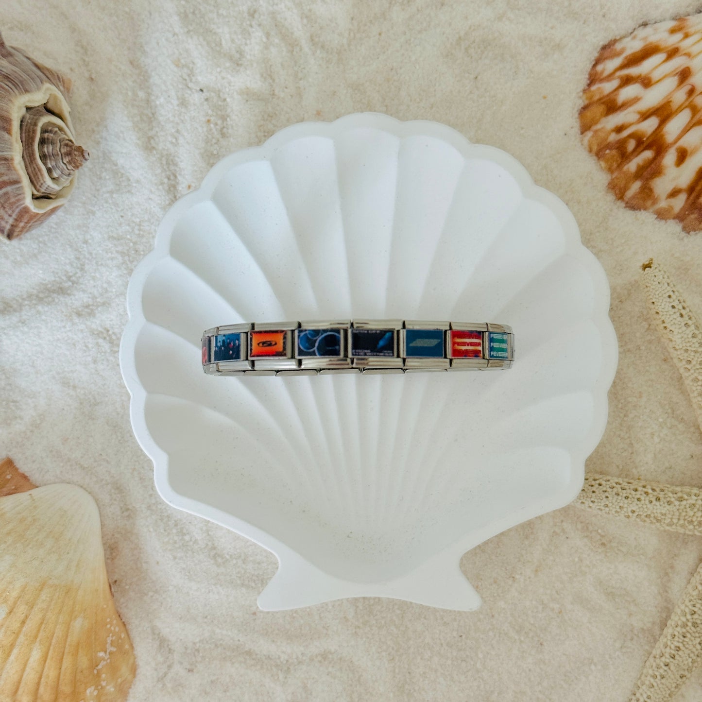 ATEEZ Album-Inspired Charm Bracelet-Custom Italian Charm Bracelet