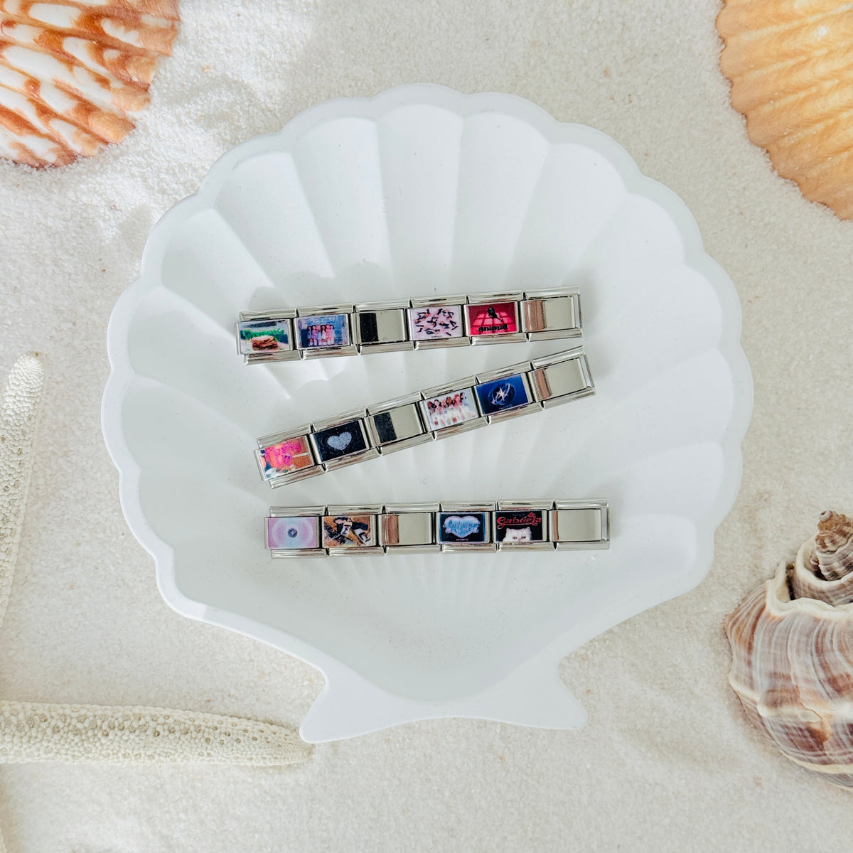 Katseye Album-Inspired Charm Bracelet-Custom Italian Charm Bracelet