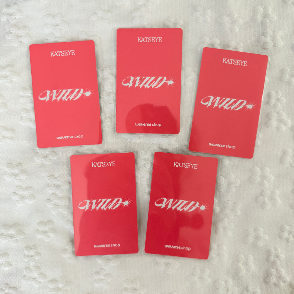KATSEYE Wild Weverse Shop POB Photocard