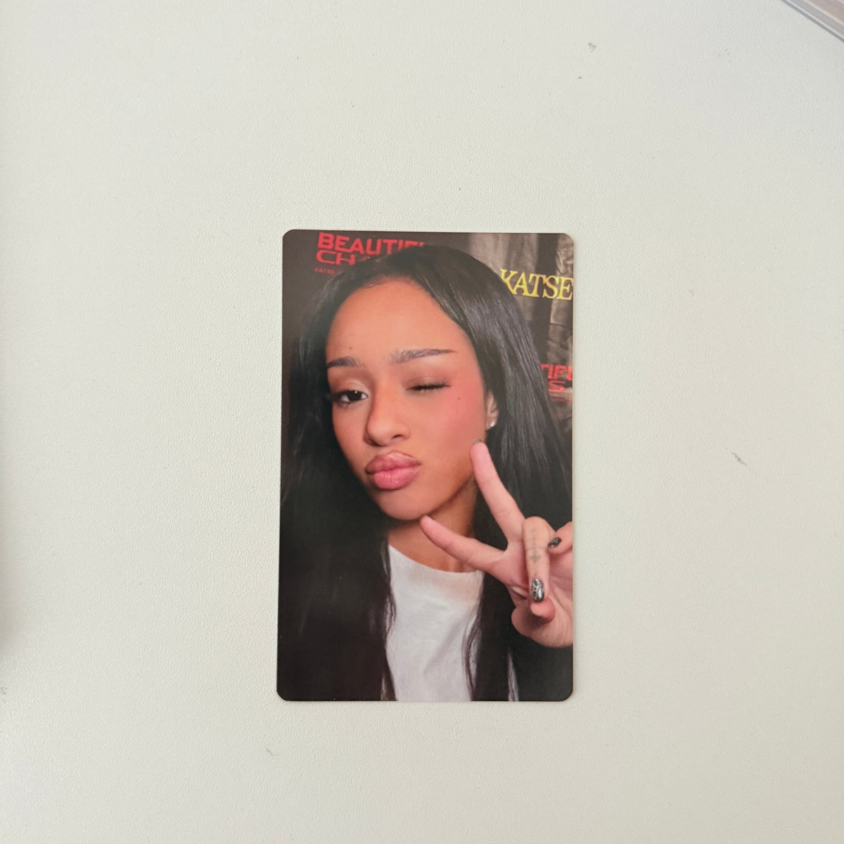 KATSEYE Beautiful Chaos Weverse Shop Lollapalooza Brazil POB Photocard