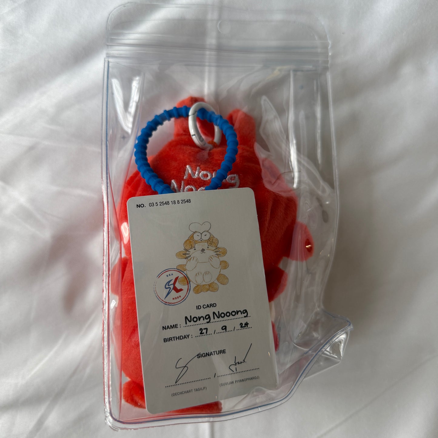 GMMTV SeaKeen NongNooong Doll Keychain V1