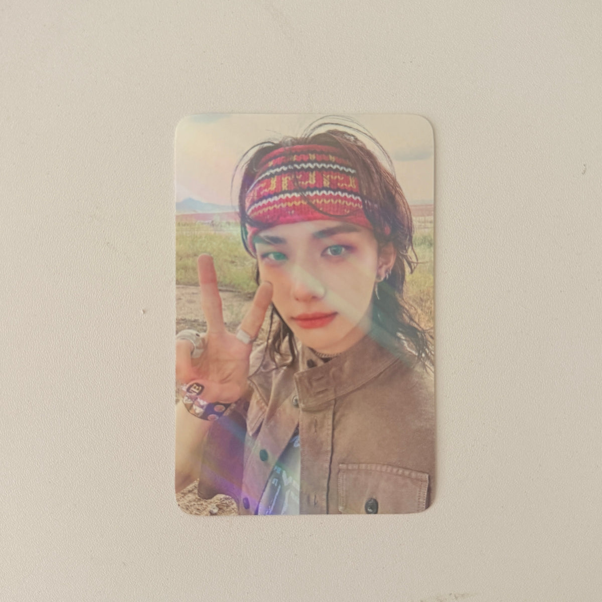 Stray Kids Hyunjin HOP Makestar POB Photocard