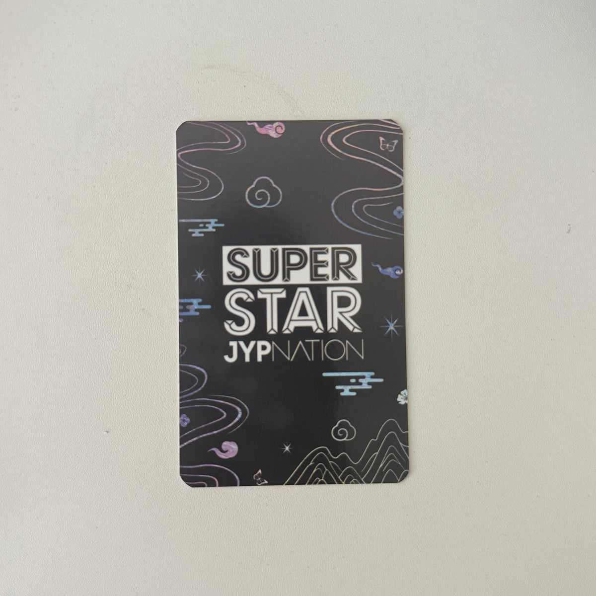 Stray Kids Run It BangChan Superstar JYP Mission Benefit Photocard