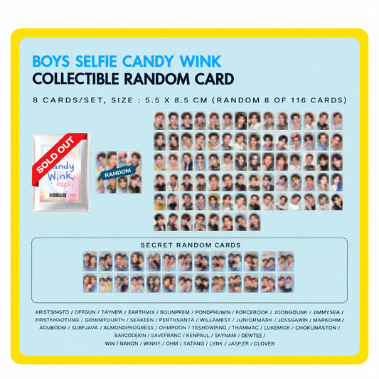 GMMTV 2026 Candy Wink Boys Random Card