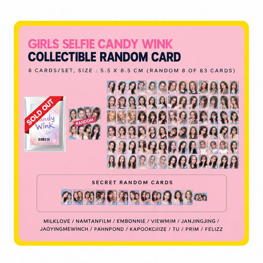 GMMTV 2026 Candy Wink Girls Random Card