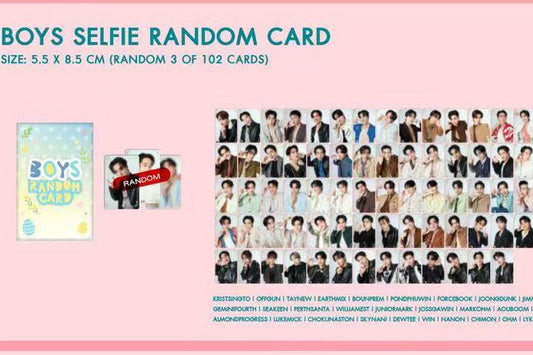 GMMTV 2026 Pop-up Store in Tokyo Boys Selfie Random Card