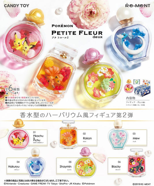 RE-MENT Rement 6 Petite Fleur Pokemon Anime Set