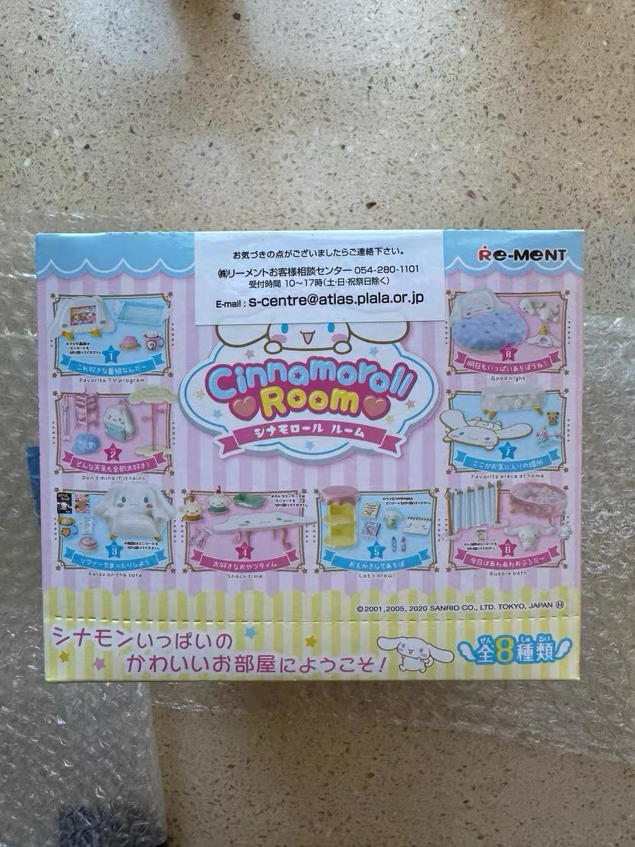 RE-MENT Rement Sanrio Cinnamoroll Room Full Set