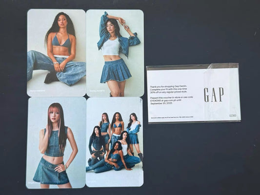 KATSEYE GAP Philippines Photocards