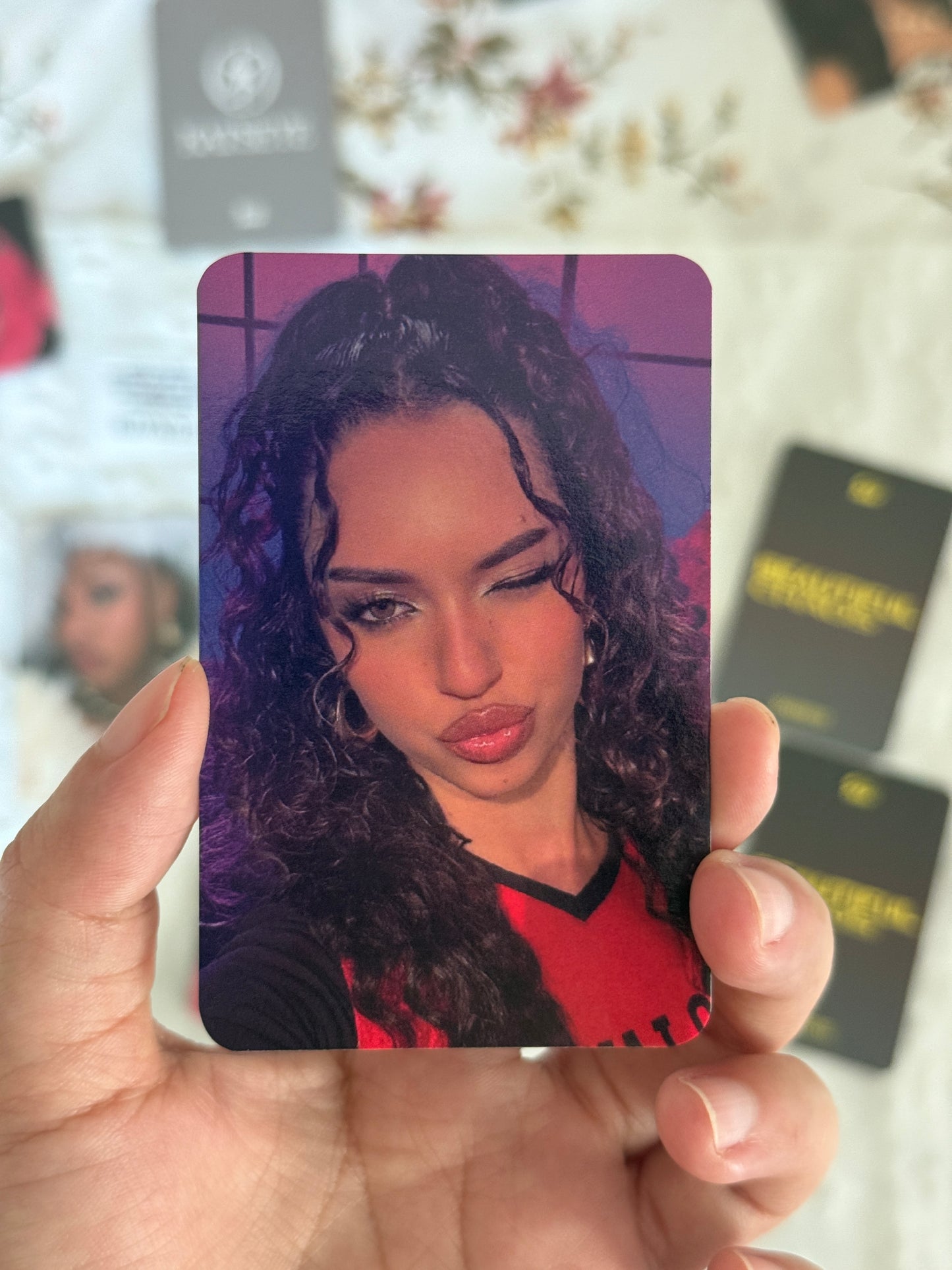 KATSEYE Beautiful Chaos Soundwave Lucky Draw POB Photocard