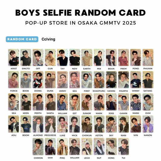 GMMTV 2025 Pop-Up Store in Osaka Photocard